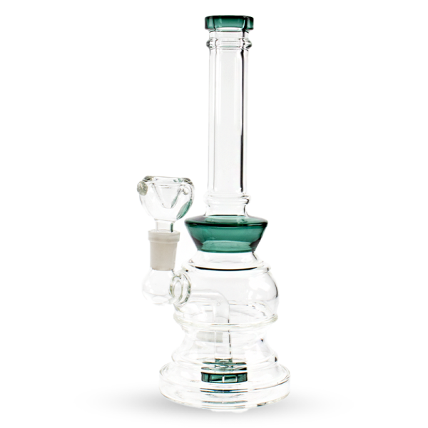 10 IN SHOWERHEAD PERCOLATOR GLASS WATER PIPE